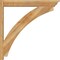 Ekena Millwork Thorton Traditional Rough Sawn Outlooker, Western Red Cedar, 6"W x 38"D x 38"H OUT06X38X38THR01RWR - alternate 4